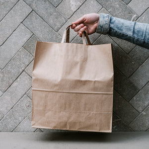 
                  
                    Paper Block Bottom Bag with Handles
                  
                